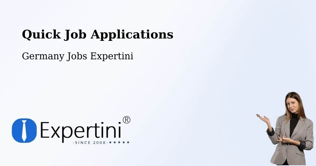Quick Apply Feature – Schwindegg - Germany Jobs Expertini